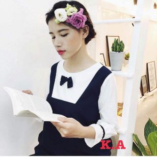 Váy phối sơ mi