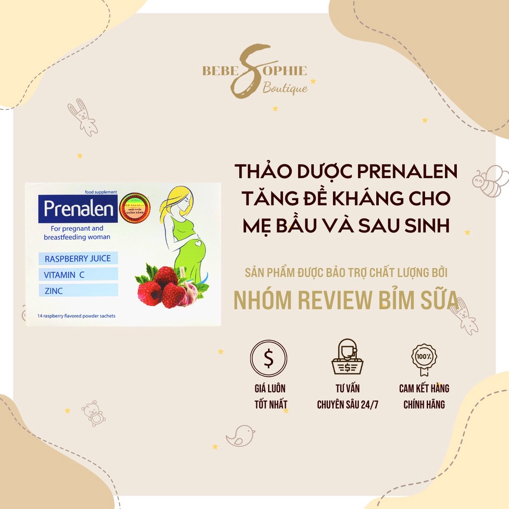 [CHÍNH HÃNG] Thảo dược PRENALEN tăng đề kháng cho mẹ bầu và sau sinh