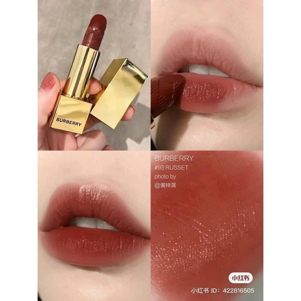 [Bill DutyFree] Son thỏi lì BURBERRY Lip Velvet 93 - limited