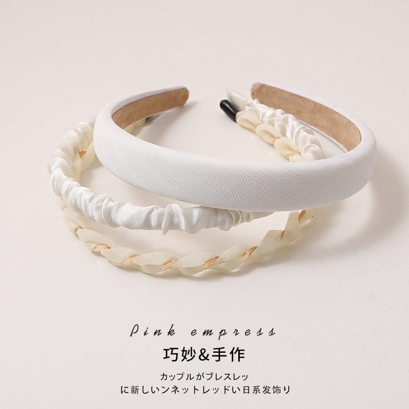 Băng Đô Cài Tóc Đính Ngọc Trai Nhân Tạo Phong Cách Pháp Thời Trang Mùa Hè Cho Nữ