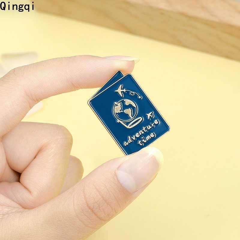 Ghim Cài Áo Miss Zoe Hình Bản Đồ Du Lịch Độc Đáo