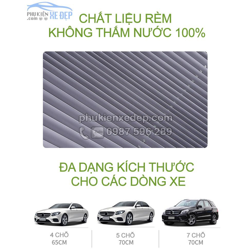 Rèm che nắng kính lái ô tô thông minh 3D, Rèm che nắng kính chắn gió