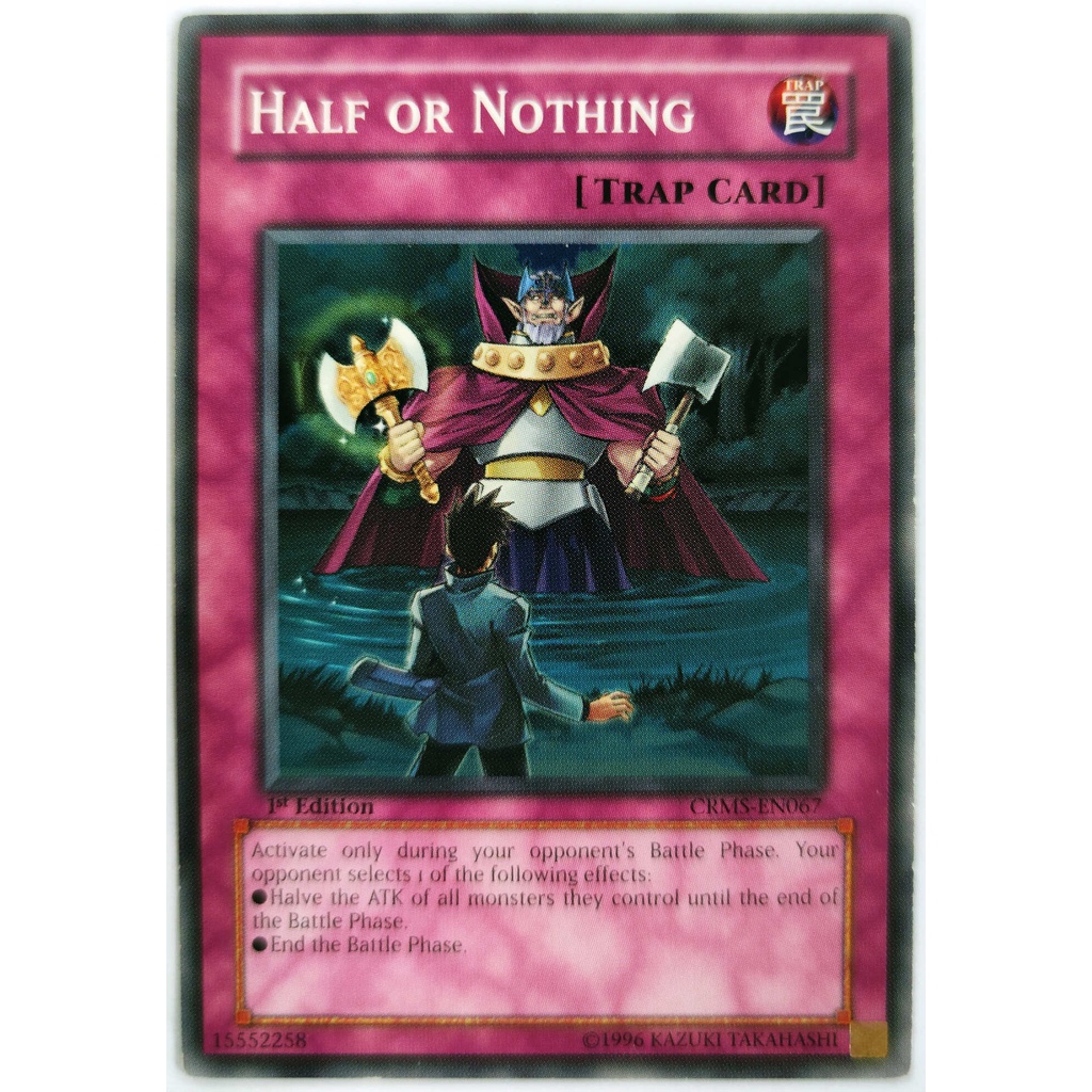 [Thẻ Yugioh] Half or Nothing |EN| Common