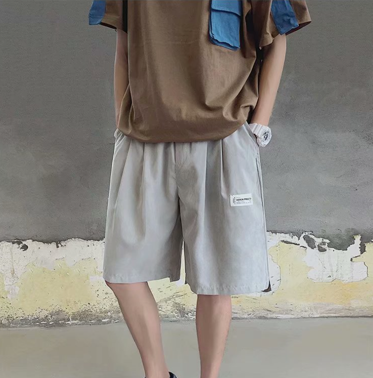 Quần short ống suông thời trang đi biển size lớn cho nam