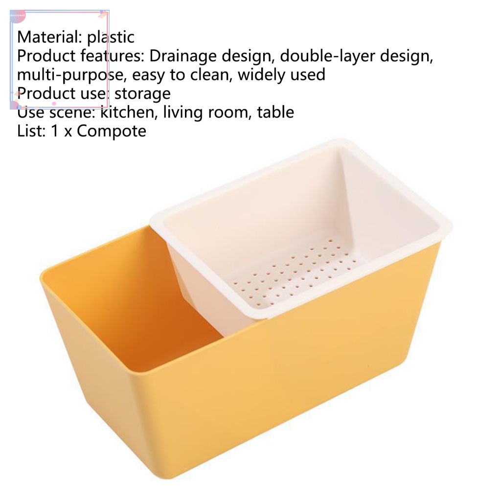 Hộp Đựng Đồ Ăn Vặt 2 Tầng Tiện Dụng