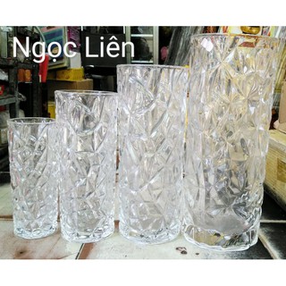 Bình thủy tinh trụ nhiều size