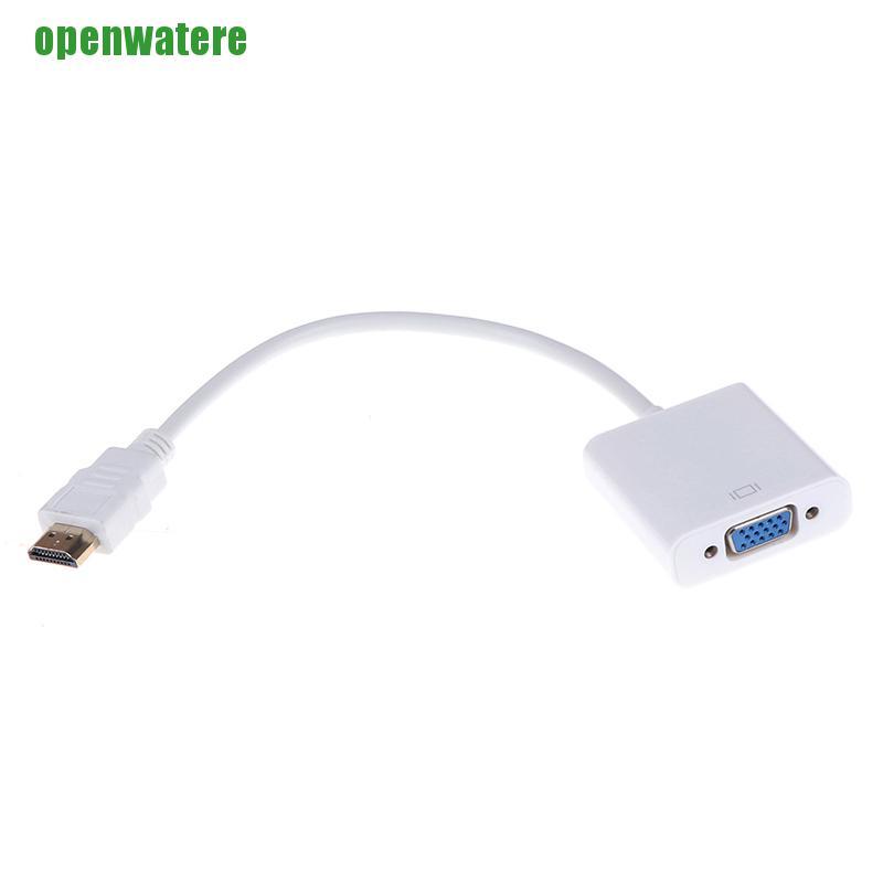 1 Cái Chuyển Đổi Hdmi Sang Vga Hd 1080p - Màu Trắng | BigBuy360 - bigbuy360.vn