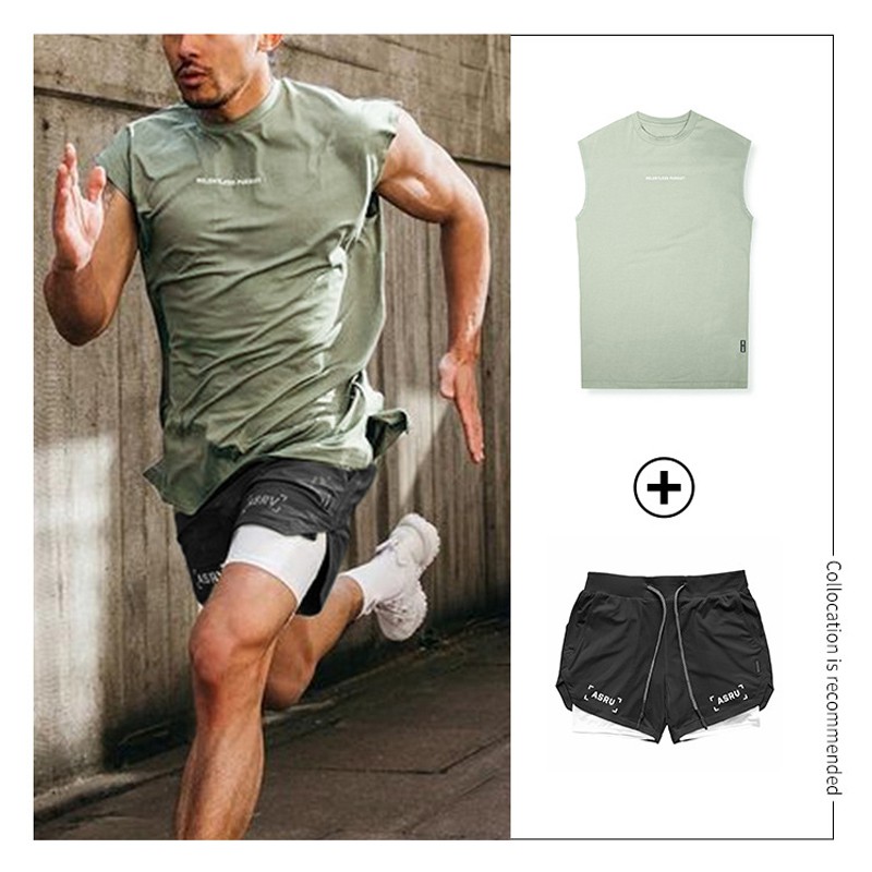 Áo ba lỗ nam thoải mái khi tập thể thao thời trang 2021 nhiều màu tùy chọn