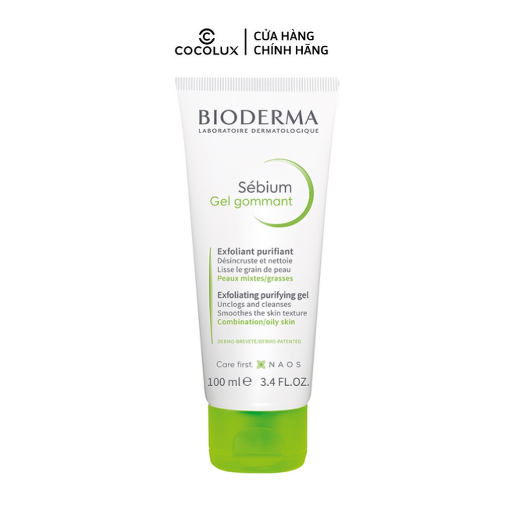 Tẩy Da Chết Bioderma Sebium Gel Gommant 100ml