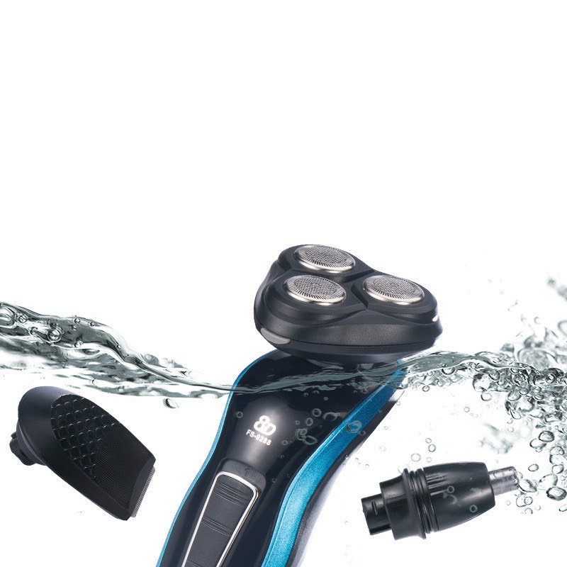 Máy cạo râu đa năng mini bỏ túi cao cấp cho nam SHAVER 8D, SD-7701 , Máy Cạo, Tỉa Lông Kiêm Tông Đơ
