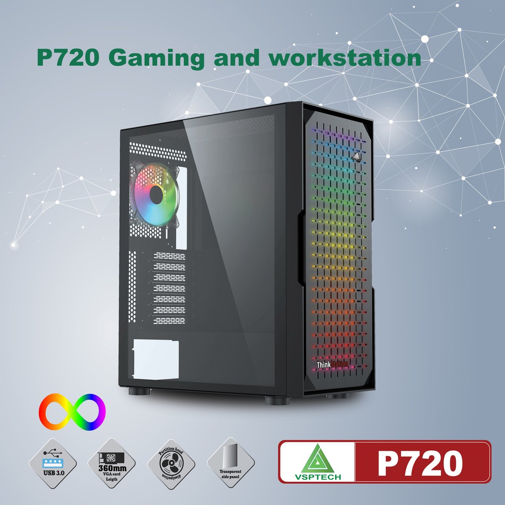 Case P720 LED RGB (Full ATX)