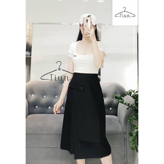 CHÂN VÁY MAXI HAI TÀ CÚC | BigBuy360 - bigbuy360.vn