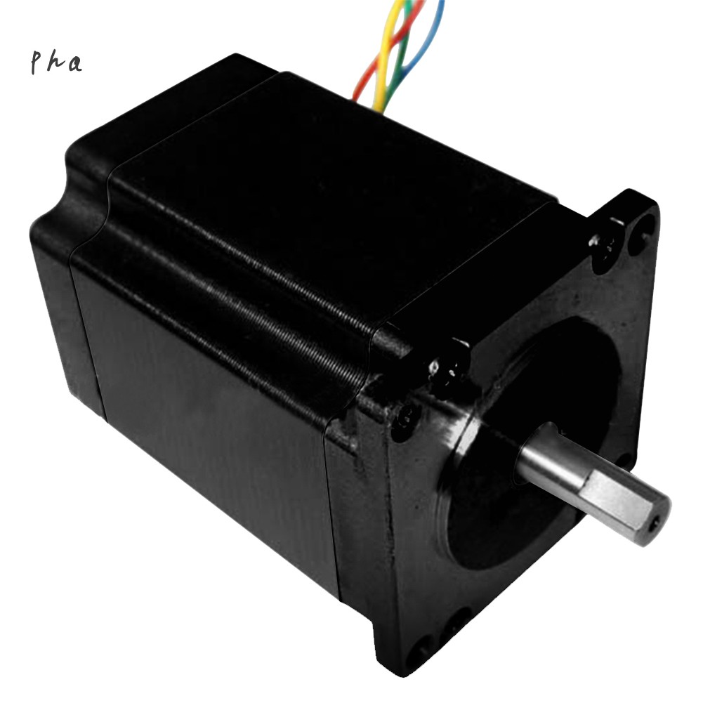 Nema23 Stepper Motor 23HS8430 4-Lead 76mm 2.8A Router Engraving Machine for 3D Printer