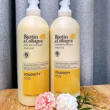 Cặp Dầu Gội Xả Biotin Collagen Vàng | Phục Hồi Kích Thích Mọc Tóc ⚜️Hàng Chính Hãng 500ml | BigBuy360 - bigbuy360.vn