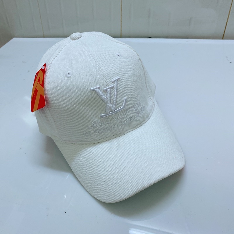NÓN KẾT NHUNG GÂN LV - mũ lưỡi trai thời trang
