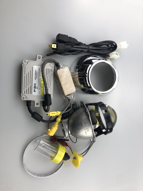 FULL COMBO bi cầu Hella FBX 6.0 cho xe máy