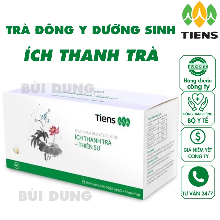 Trà đông y dưỡng sinh ích thanh trà tiens