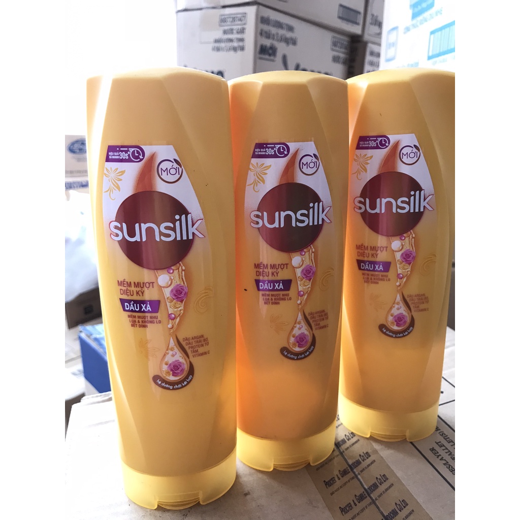 DẦU XẢ SUNSILK ÓNG MƯỢT 320G