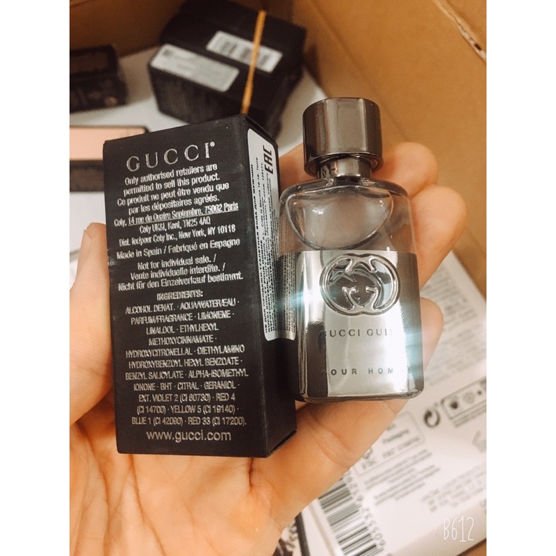 Nước hoa mini Gucci Guilty Pour Homme EDT 5ml,15ml