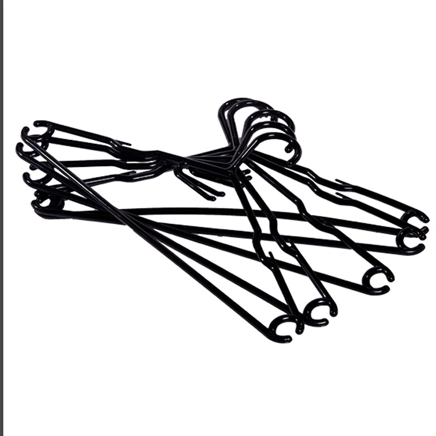 Combo 10 Móc áo – màu đen 420*225*80 mm Hiệp Thành MD-hi HI