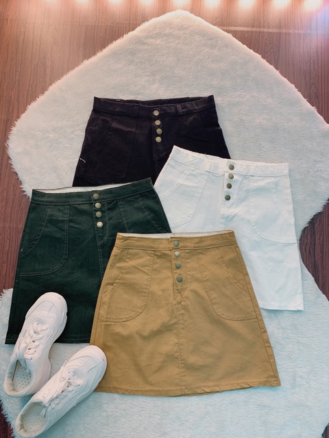 Chân váy A 2 túi hình chụp thật [ sp bán chạy năm 2019 - CAROTSHOP | BigBuy360 - bigbuy360.vn