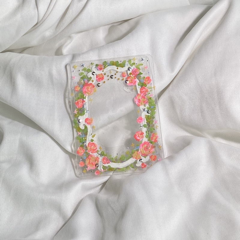 [meownlnn] toploader vẽ vòng hoa hồng🌹