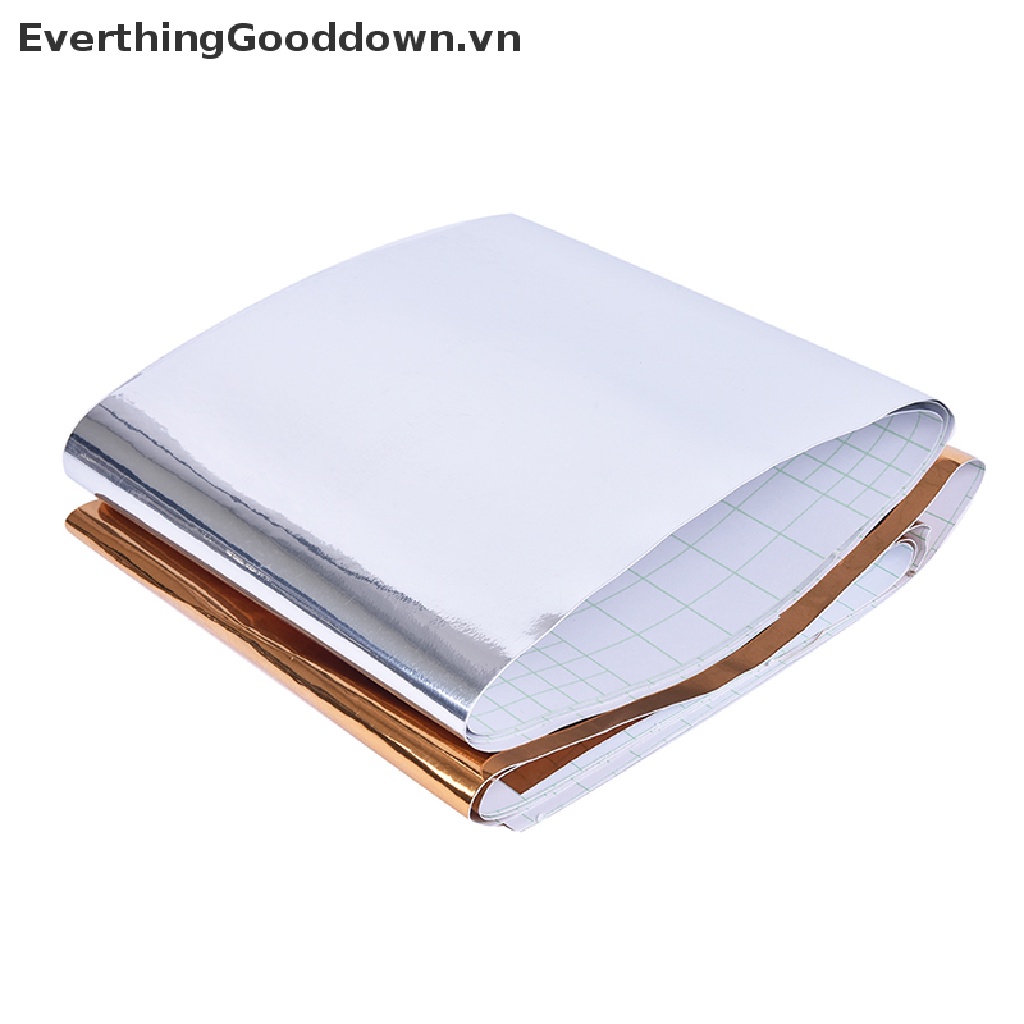 Đề Can Vinyl Mạ Chrome Dán Trang Trí Gương Chiếu Hậu Xe Hơi