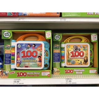 { Có sẵn } Sách cảm ứng Leapfrog 100 Animals Book
