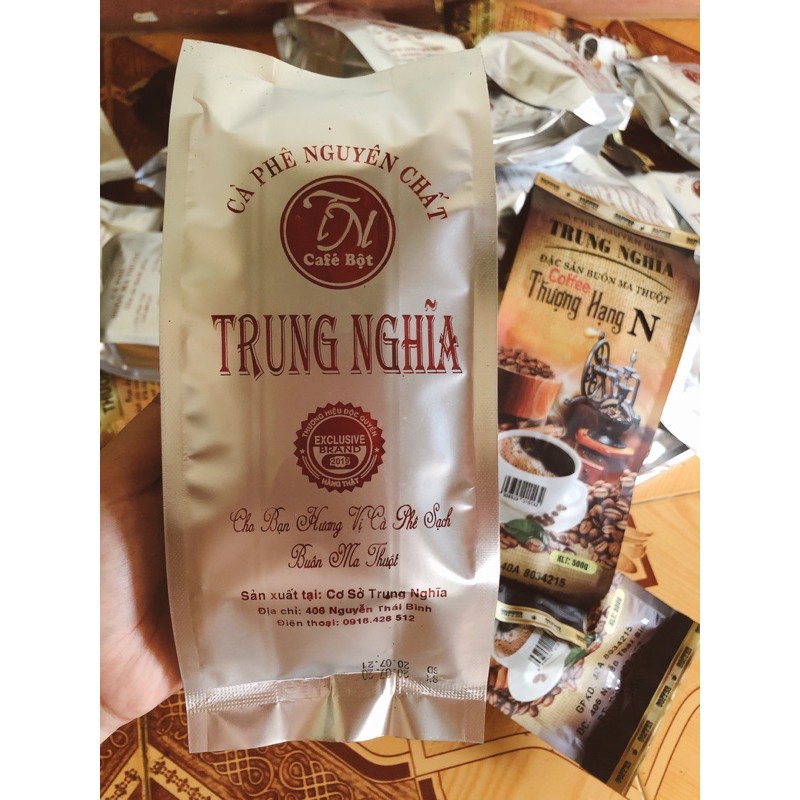 CAFE BỘT NGUYÊN CHẤT BUÔN MA THUỘT 500g