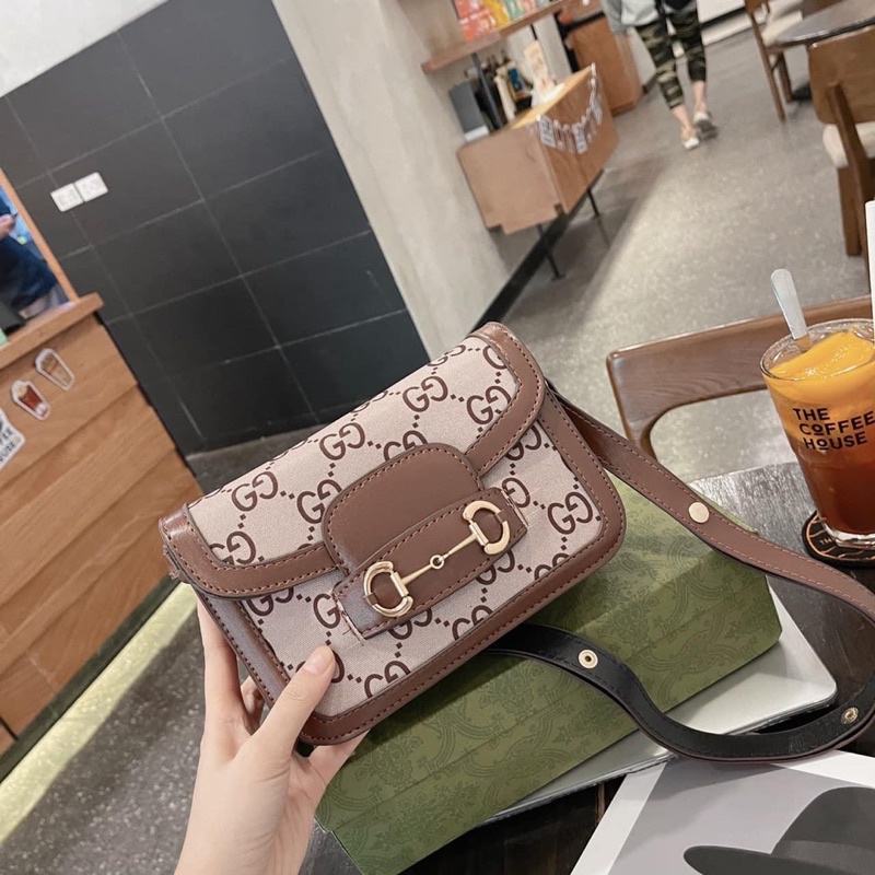 TÚI ĐEO CHÉO ĐEO VAI HỒ HÀ VIỀN NÂU