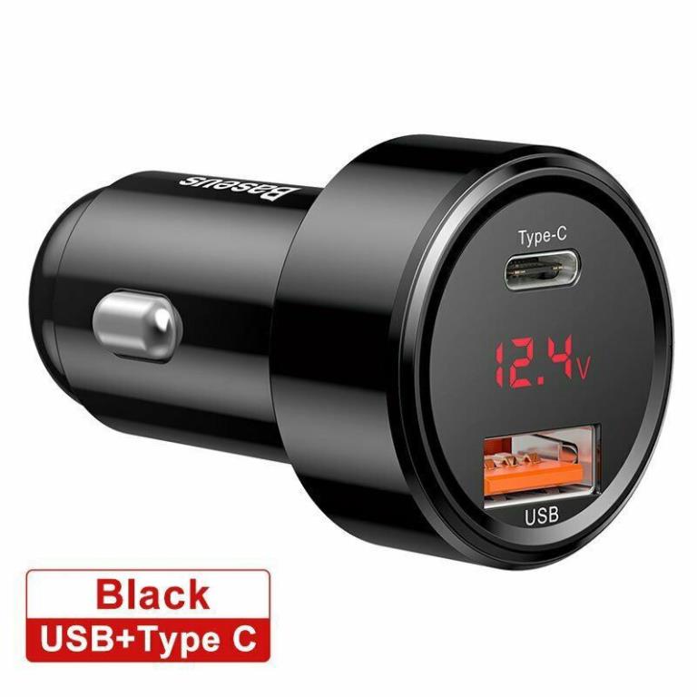 Baseus -BaseusMall VN Bộ tẩu sạc nhanh đa năng dùng cho xe hơi Baseus Magic Series Quick Charge
