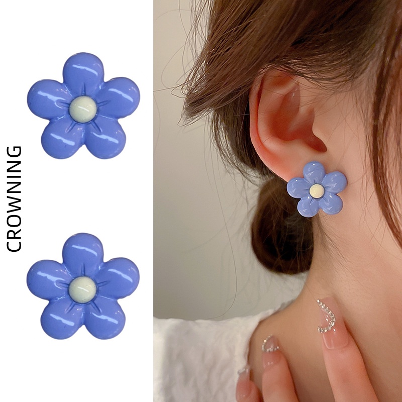 Khuyên tai hình hoa xinh xắn thời trang Hàn Quốc cho nữ F818