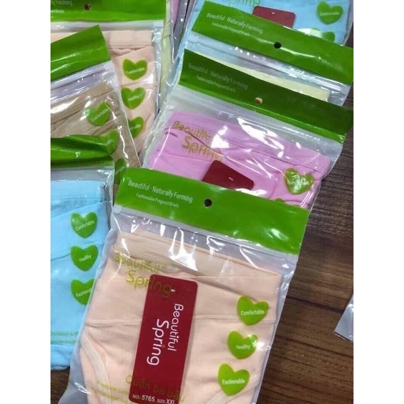 Quần lót bầu chất cotton đẹp Sping (hàng loại 1) sỉ siêu rẻ
