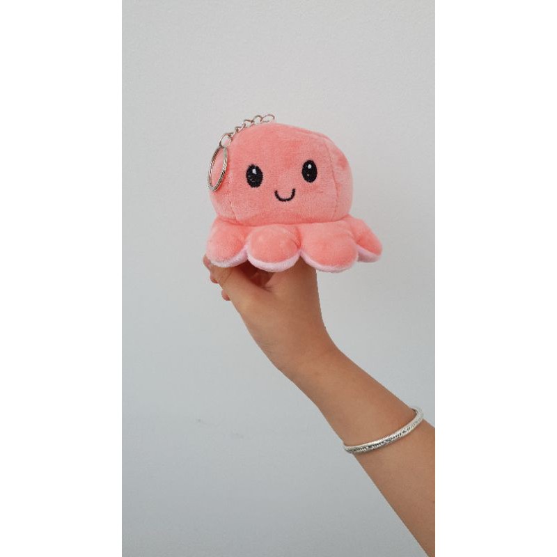 Móc Khóa Bạch Tuộc Cảm Xúc Con To 12cm