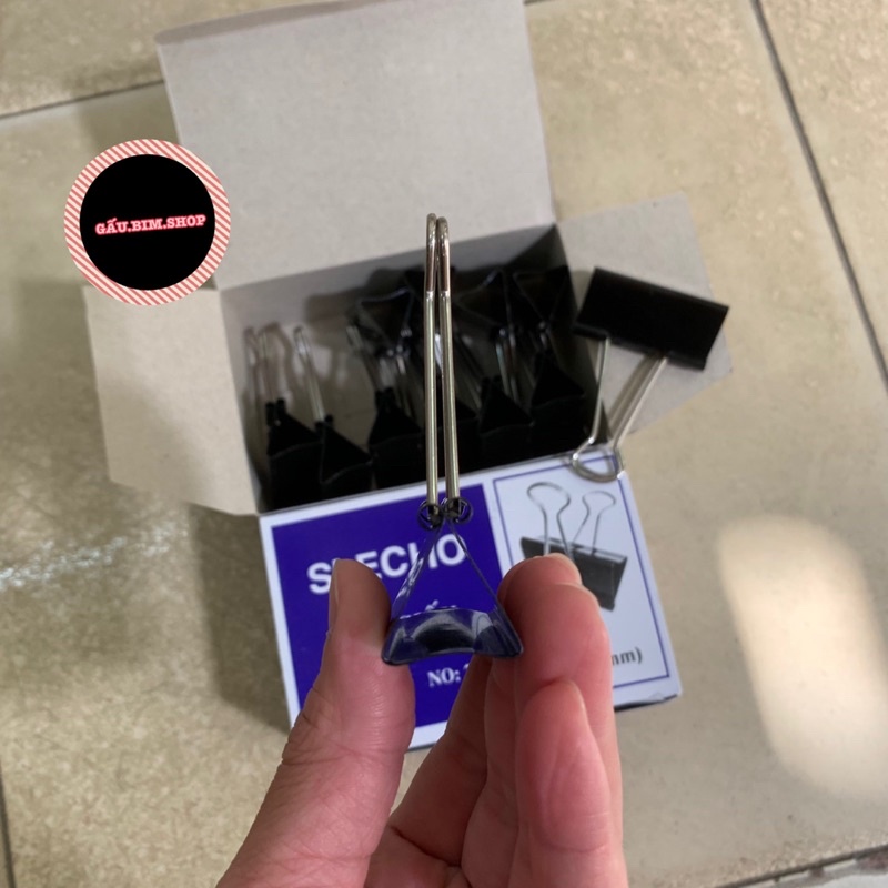 [Giá Sỉ] Kẹp sắt đen văn phòng các kích cỡ