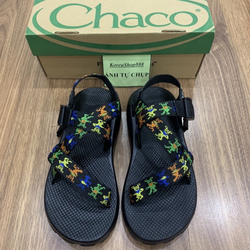 Dép Sandal Nam Chaco Thổ Cẩm Mã D189