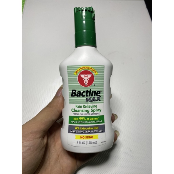 Bactin max vệ sinh giảm đau sát khuẩn hình xăm