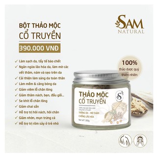Bột Thảo Mộc Cổ Truyền SamNatural