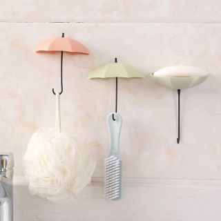 Sét 3 Móc dán tường 3d hình chiếc ô xinh
