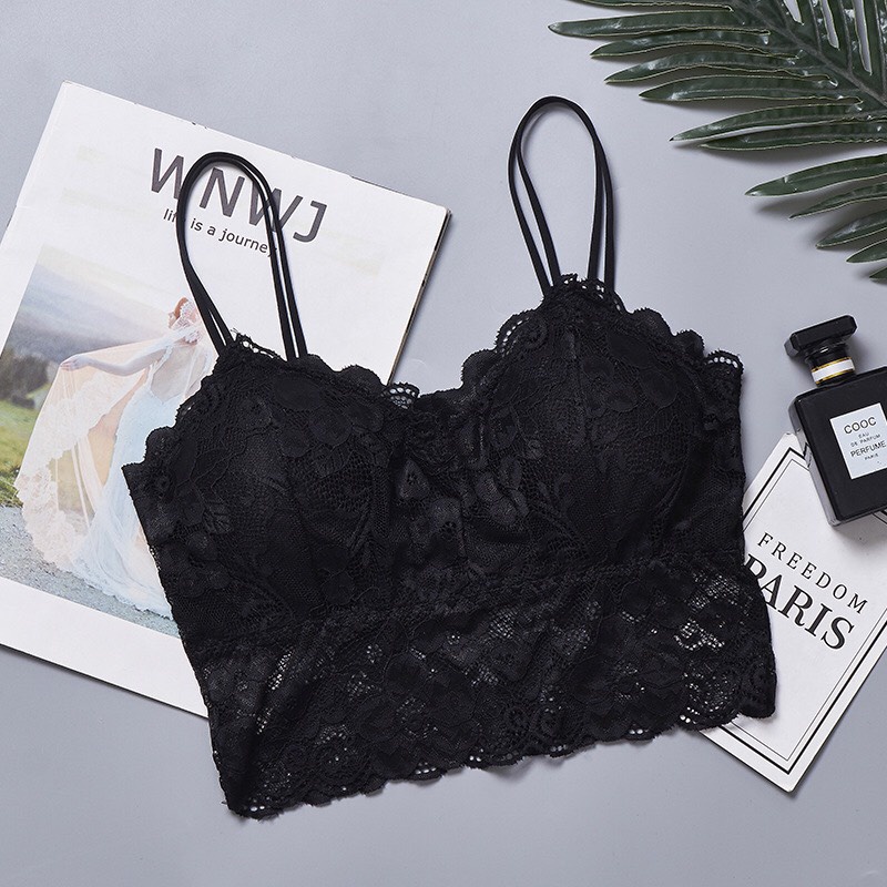 Áo ngực ren hoa đẹp phong cách quyến rũ dành cho nữ