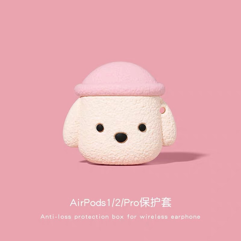 Vỏ Bảo Vệ Hộp Sạc Tai Nghe Làm Từ Silicon Cho Airpods 1 / 2