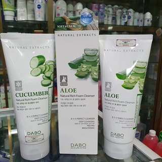 [CHÍNH HÃNG] SỮA RỬA MẶT DABO DƯA LEO CAO CẤP 180ML