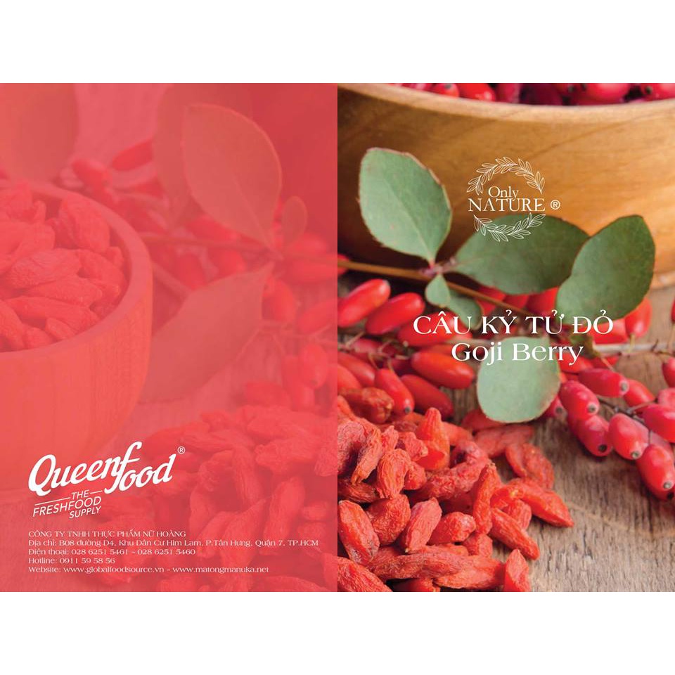Câu Kỷ Tử Đỏ Only Nature 100gr