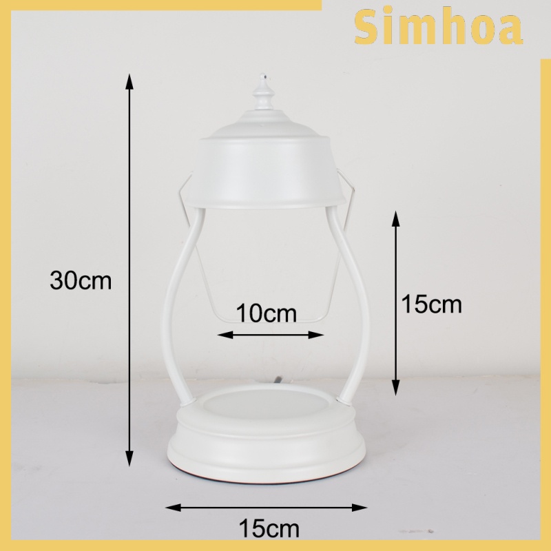 [SIMHOA] Wax Melt Candle Warmer Lamp Stepless Dimmable Table Light Home Office