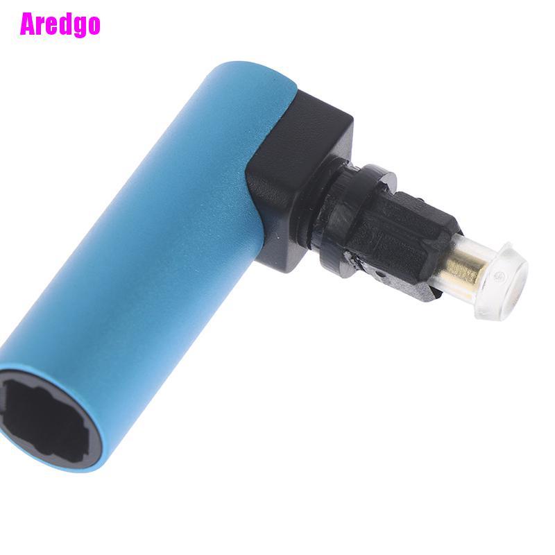 Right Angle Digital Optical Audio SPDIF Toslink 90 degree Optical adapter