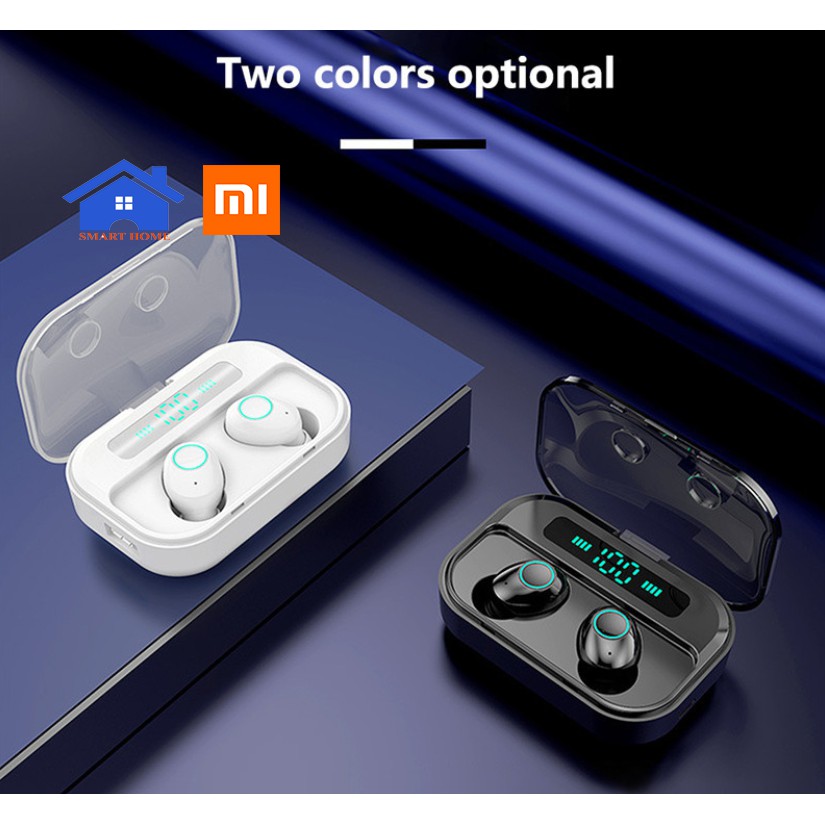 Tai Nghe Bluetooth Cảm ứng M7 -chống nước chuẩn ipx7 - thời gian nghe 90h - Tai nghe không dây M7