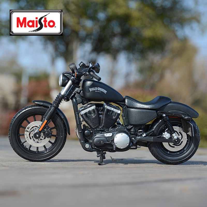 Maisto Mô Hình Xe Mô Tô Harley-Davidson 2014 Sportster Iron 883 Tỉ Lệ 1: 12