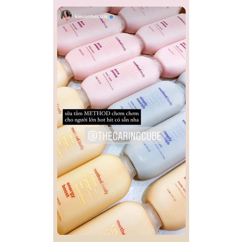 Sữa tắm Method Body cho mẹ 532ml