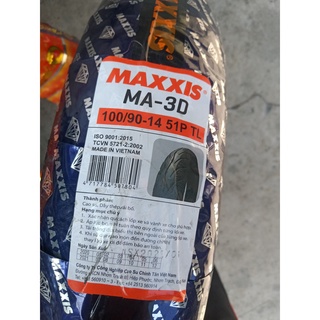 Vỏ Maxxis 90/90-14 3D ( hình chụp trực tiếp )