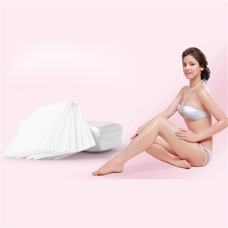 [Hàng mới về] Set 100 Miếng Giấy Tẩy Lông Bằng Vải Không Dệt Tiện Dụng | BigBuy360 - bigbuy360.vn